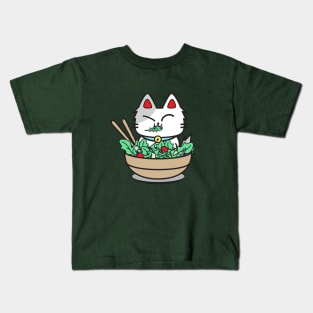 Arugula Cat Kids T-Shirt